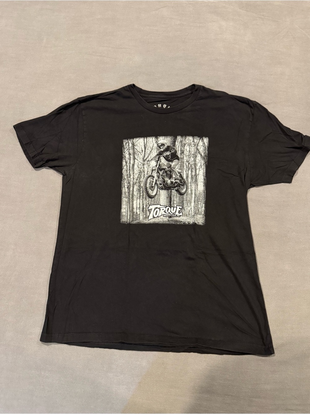 Torque Motorcycle Co. Black Graphic Moto T-Shirt